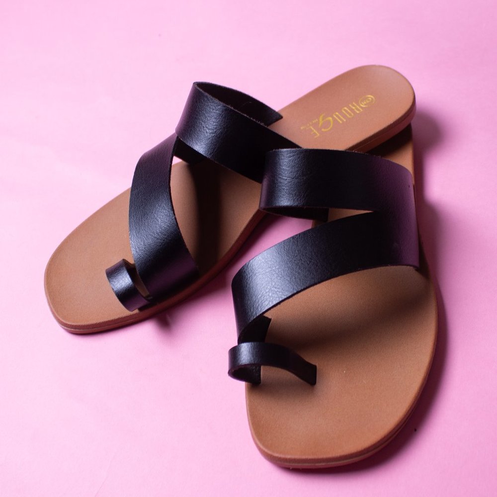 Toe Loop Sandals - image 1